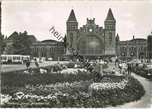 Hamburg-Altona - Hauptbahnhof - Foto-Ansichtskarte