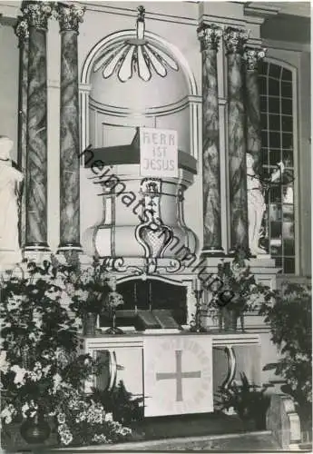 Hamburg-Nienstedten - Kirche - Kanzel - Foto-Ansichtskarte