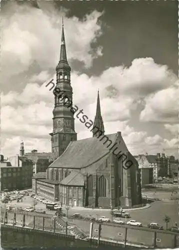 Hamburg - St. Katharinen - Hauptkirche - Foto-Postkarte