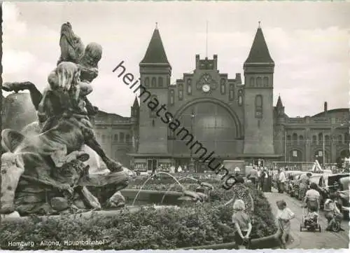 Hamburg-Altona - Hauptbahnhof - Foto-Ansichtskarte