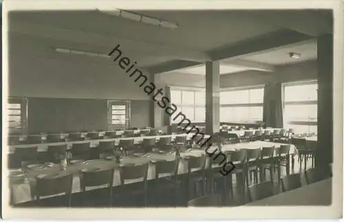 Utersum auf Föhr - Nordseekurheim - Speisesaal - Foto-Ansichtskarte