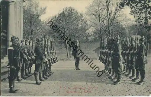 K. S. H. Inf. Regt. No. 139 - Aufziehen der Wache