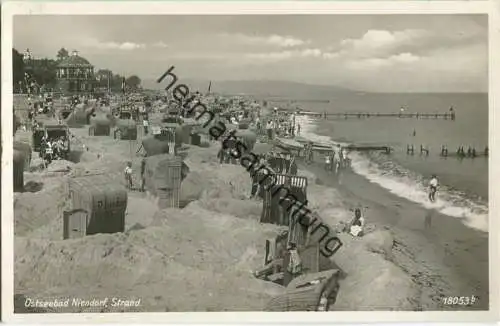 Niendorf - Strand - Foto-Ansichtskarte