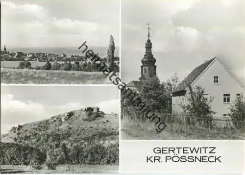 Gertewitz - Foto-Ansichtskarte