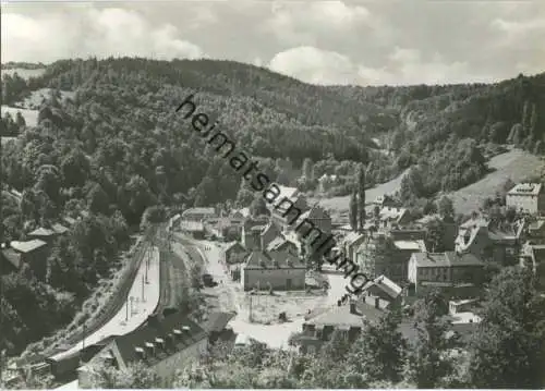 Glashütte - Bahnhof - Foto-Ansichtskarte