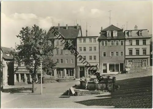 Pößneck - Markt - Foto-Ansichtskarte