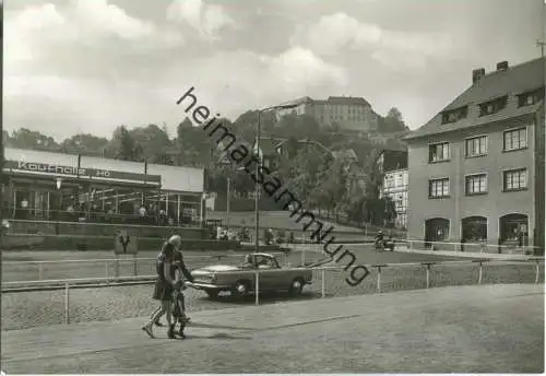 Blankenburg / Harz - Lühnertorplatz - Cabrio - Foto-Ansichtskarte