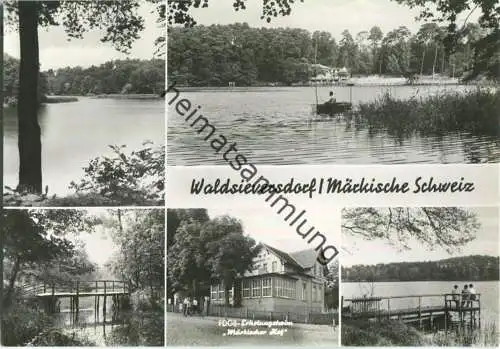 Waldsieversdorf - Märkischer Hof - Foto-Ansichtskarte