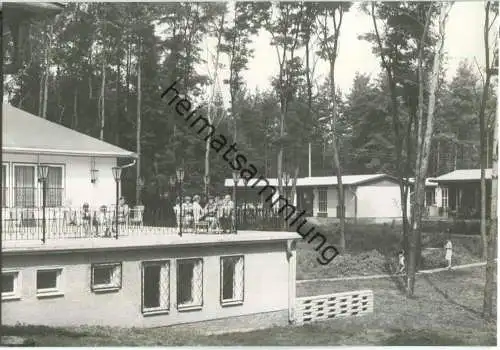 Waldsieversdorf - Erholungs- und Schulungszentrum des AHB intermed - Gaststätte - Foto-Ansichtskarte