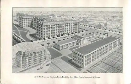 Deutschland - National Registrier Kassen GmbH Berlin-Neukölln 1927 - 48 Seiten ganzseitige Abbildungen Fabrikgebäude - B