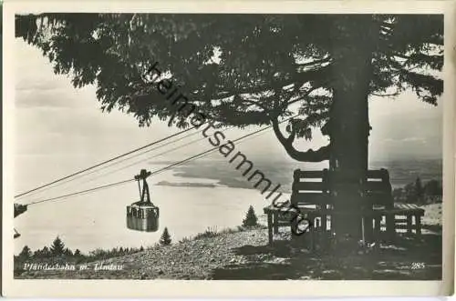 Lindau - Pfänderbahn - Foto-Ansichtskarte