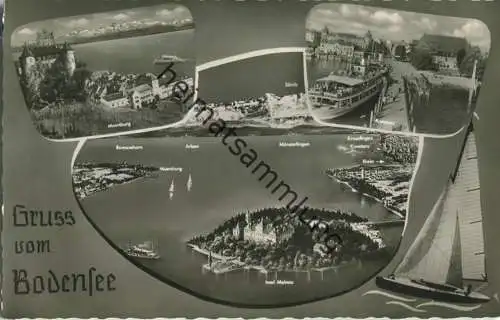 Bodensee - Grußkarte - Foto-Ansichtskarte