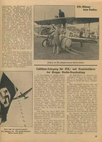 Die Berliner Front - Parteiamtliches Mitteilungsblatt für den Gau Gross Berlin - herausgegeben vom Presseamt NSDAP Gr. B