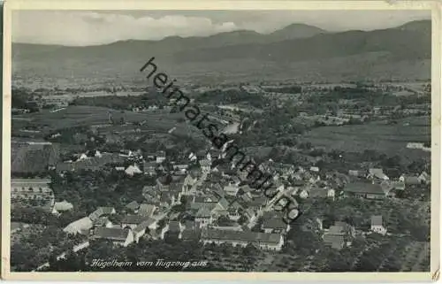 Müllheim - Hügelheim - Flugzeugaufnahme