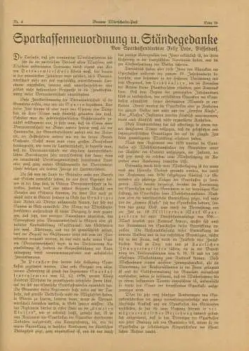 Braune Wirtschaftspost Oktober 1932 - 1. Jahrgang Heft 4 20 Seiten - Nationalsozialistischer Wirtschaftsdienst - Herausg