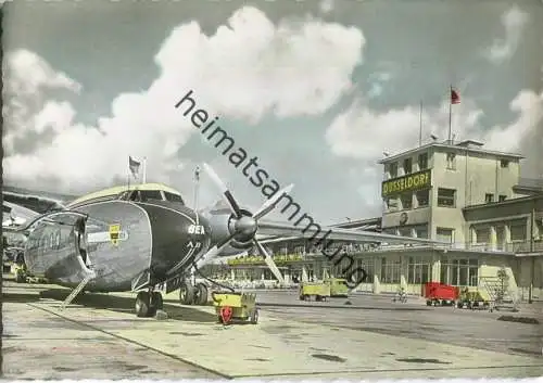 Düsseldorf - Flughafen - BEA - Foto-Ansichtskarte