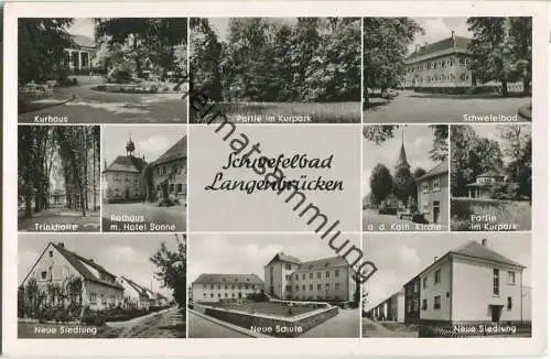 Bad Schönborn - Bad Langenbrücken - Neue Siedlung - Foto-Ansichtskarte