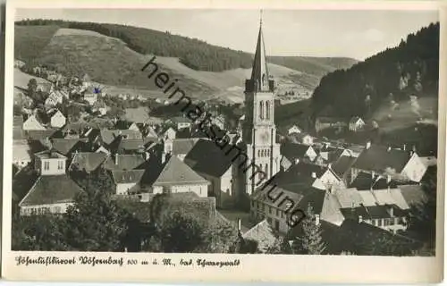 Vöhrenbach - Gesamtansicht - Foto-Ansichtskarte