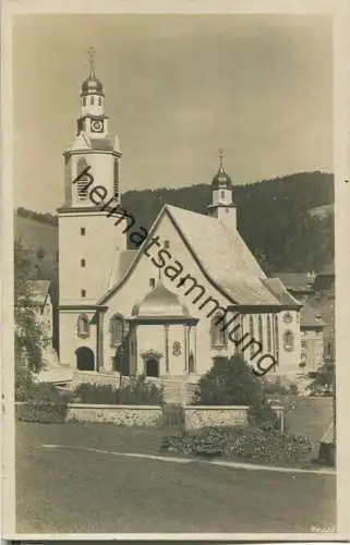 Todtmoos - Wallfahrtskirche - Foto-Ansichtskarte