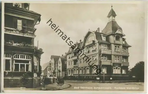 Bad Dürrheim - Kurhaus Waldblick - Foto-Ansichtskarte