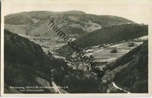 Neuenweg - Foto-Ansichtskarte