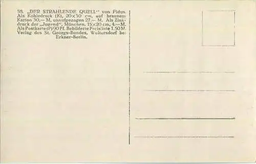 Fidus - Nr. 58 - Der strahlende Quell