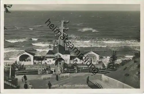 Sellin - Seebrücke - Foto-Ansichtskarte