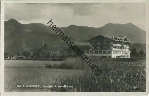 Bad Wiessee - Pension Hanselbauer - Foto-Ansichtskarte