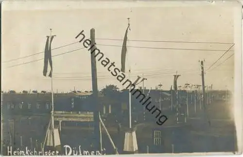 Dülmen - Heimkehrlager - Foto-Ansichtskarte