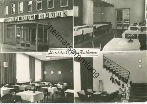 Rathenow - Hotel der Optik - Foto-Ansichtskarte