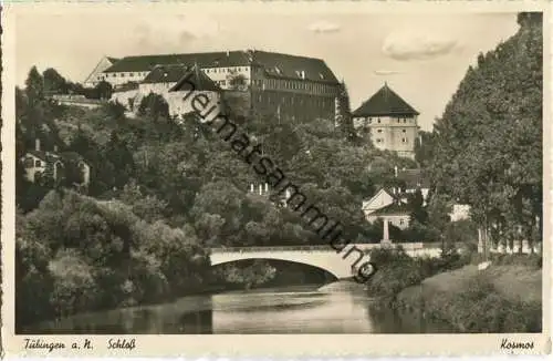 Tübingen - Schloss - Foto-Ansichtskarte 30er Jahre