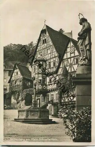 Miltenberg - Schnatterloch - Foto-Ansichtskarte 30er Jahre