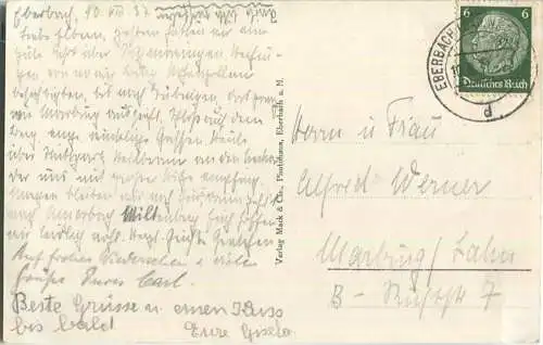 Eberbach - Foto-Ansichtskarte