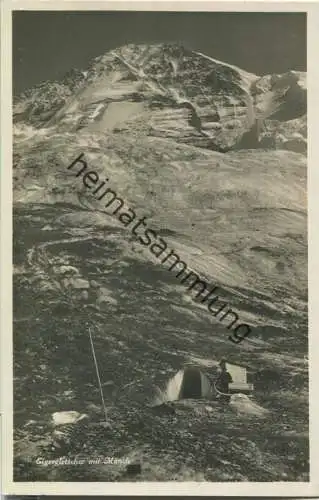 Eigergletscher - Mönch - Foto-Ansichtskarte 30er Jahre - Verlag G. Stähli Bazar Kl. Scheidegg