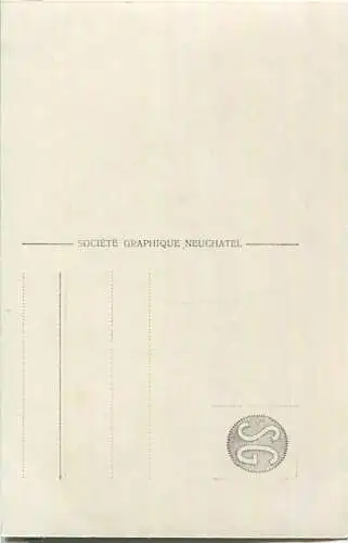Gletsch - Rhone und Rhonegletscher - Foto-Ansichtskarte ca. 1930 - Verlag Societe Graphique Neuchatel