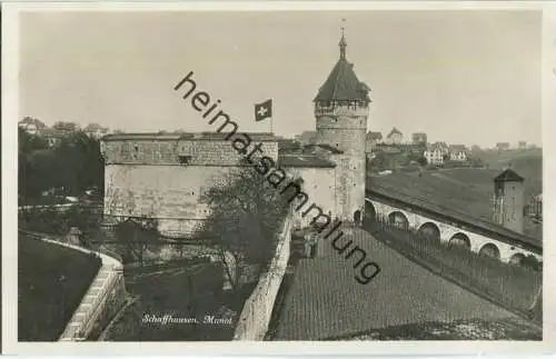 Schaffhausen - Munot - Foto-Ansichtskarte 30er Jahre - Verlag Photoglob Zürich