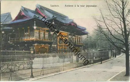 Laeken - Annexe a la tour japonaise - Verlag Mangelschotz Laeken - Feldpost