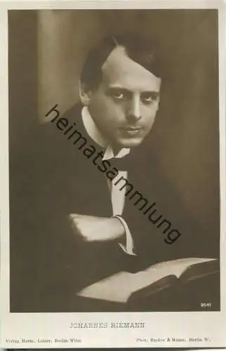 Johannes Riemann - Verlag Hermann Leiser Berlin 9541