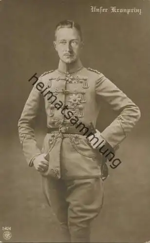 Preussen - Unser Kronprinz Friedrich Wilhelm von Preußen