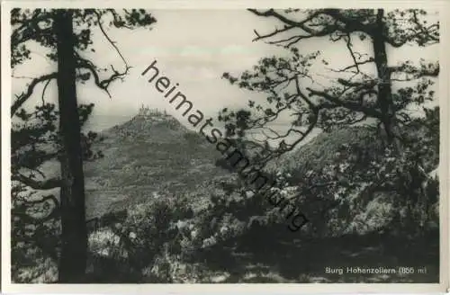 Burg Hohenzollern - Foto-Ansichtskarte