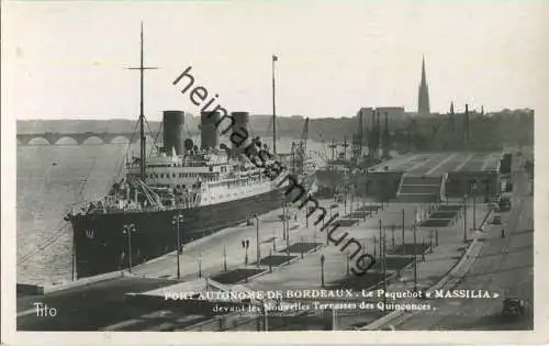 Le Paquebot Masilia - Port Autonome de Bordeaux