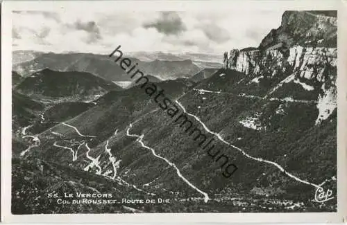 Le Vercors - Col du Rousset - Foto-Ansichtskarte