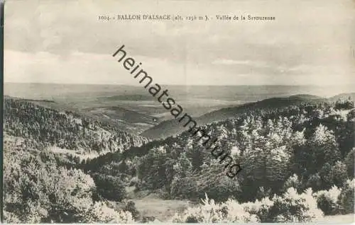 Elsässer Belchen - Ballon d'Alsace - Vallee de la Savoureuse