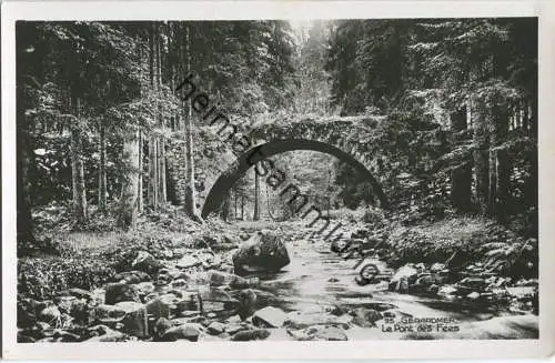 Gerardmer - Le Ponte des Fees - Foto-Ansichtskarte