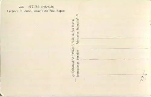 Beziers - Le pont du canal