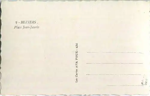 Beziers - Place Jean-Jaures