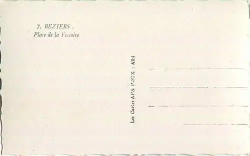 Beziers - Place de la Victoire