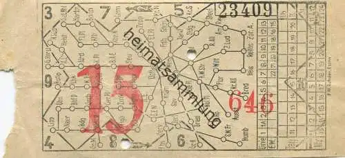 Deutschland - Essen - Essener Strassenbahnen - Fahrschein