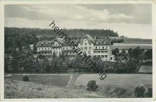 Bad Elster - Mühlhausen - Frauengenesungsheim der Ortskrankenkasse Plauen