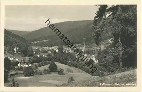 Höfen an der Enz - Foto-Ansichtskarte
